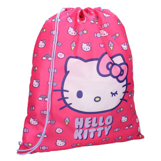 Worek sportowy, na plecy, na kapciuszki, na obuwie zmienne dla dzieci - Hello Kitty