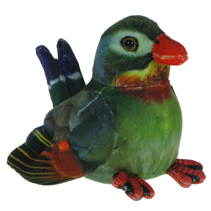 Maskotka Pekińczyk czerwonodzioby 14cm