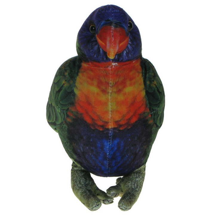 Barwne Zoo: Maskotka Papuga Lorysa górska 23cm