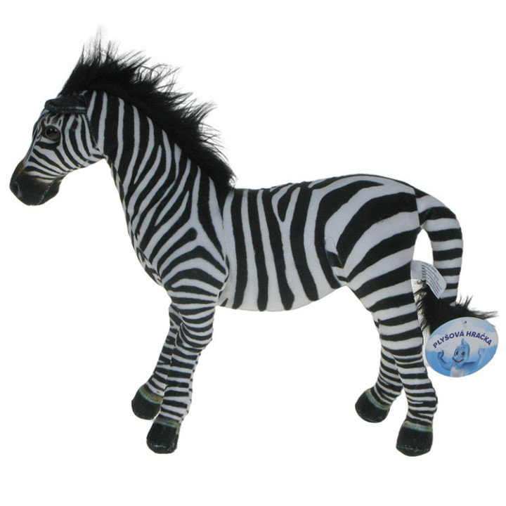 Maskotka Zebra 25cm