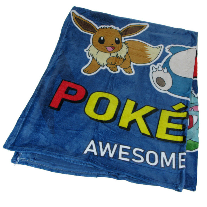 Koc pluszowy Pokemony 130cm x 160cm