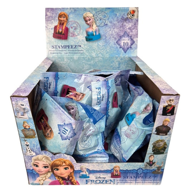 Frozen: saszetka niespodzianka: Figurka - stempelek