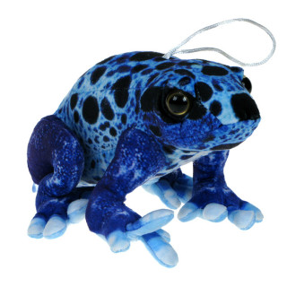 Pluszowe ZOO: Maskotka Żaba niebieska 18cm (drzewołaz niebieski)