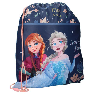 Worek sportowy, na plecy, dla dzieci - Frozen : Kraina Lodu Anna i Elsa (Sister forever)