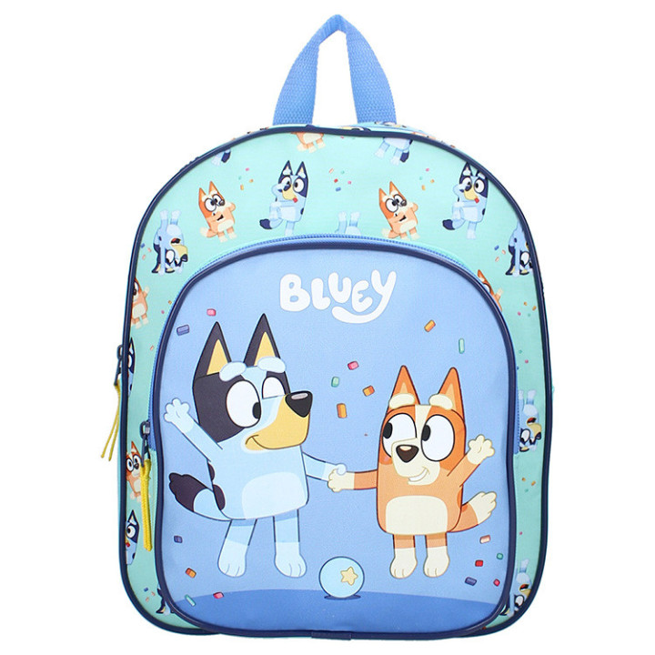 Plecak Bluey z dużą kieszonką (625-00292) Blue i Bingo