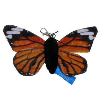 Maskotka (breloczek) Motyl pomarańczowy 18cm