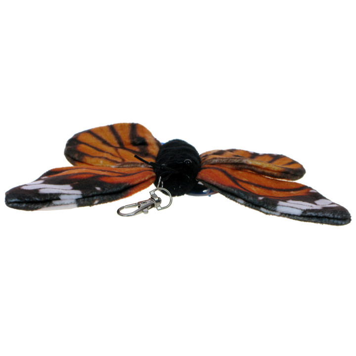 Maskotka (breloczek) Motyl pomarańczowy 18cm
