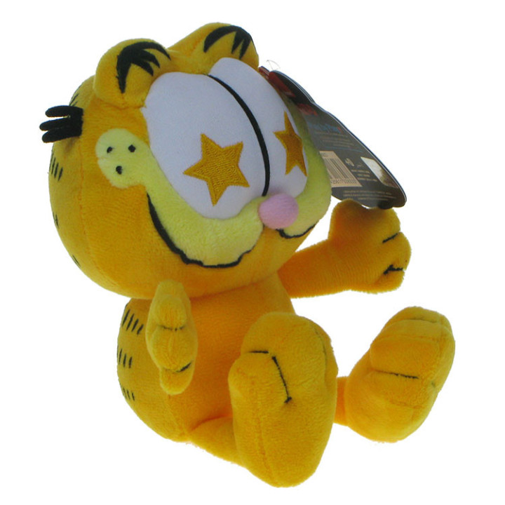 Garfield: maskotka kot Garfield z gwiazdkami w oczach 20cm