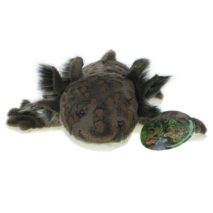 Maskotka Aksolotl brązowy (ambystoma meksykańska) 28cm