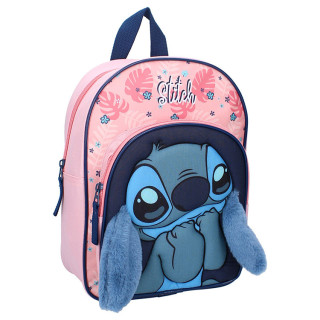 Plecak Stitch z kieszonką z odstającymi pluszowymi uszkami „Fluffy Friends"