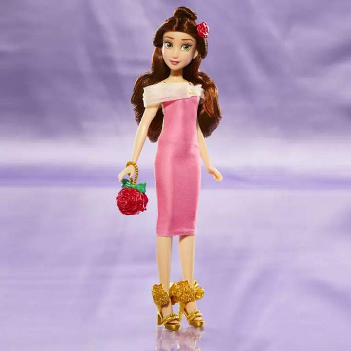 Disney Princess Księżniczki - Hasbro: lalka księżniczka Bella (Mix & Match) 10 stylizacji F4625