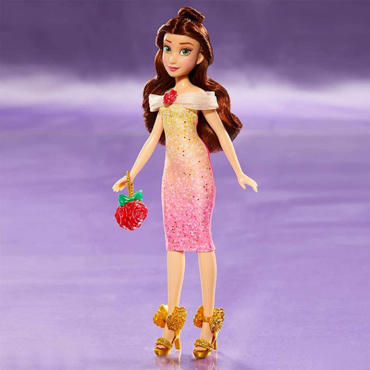 Disney Princess Księżniczki - Hasbro: lalka księżniczka Bella (Mix & Match) 10 stylizacji F4625