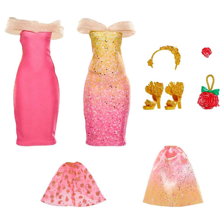 Disney Princess Księżniczki - Hasbro: lalka księżniczka Bella (Mix & Match) 10 stylizacji F4625