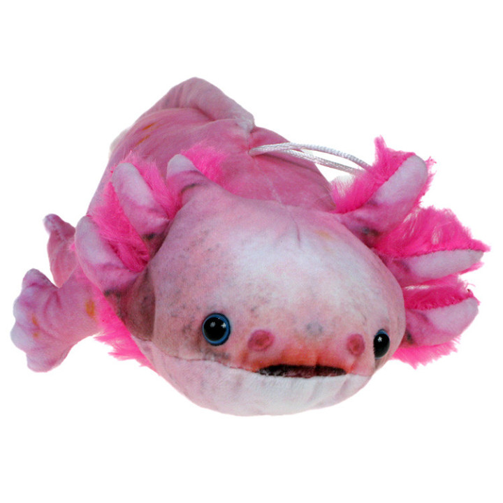 Maskotka Aksolotl różowy (ambystoma meksykańska) 40cm