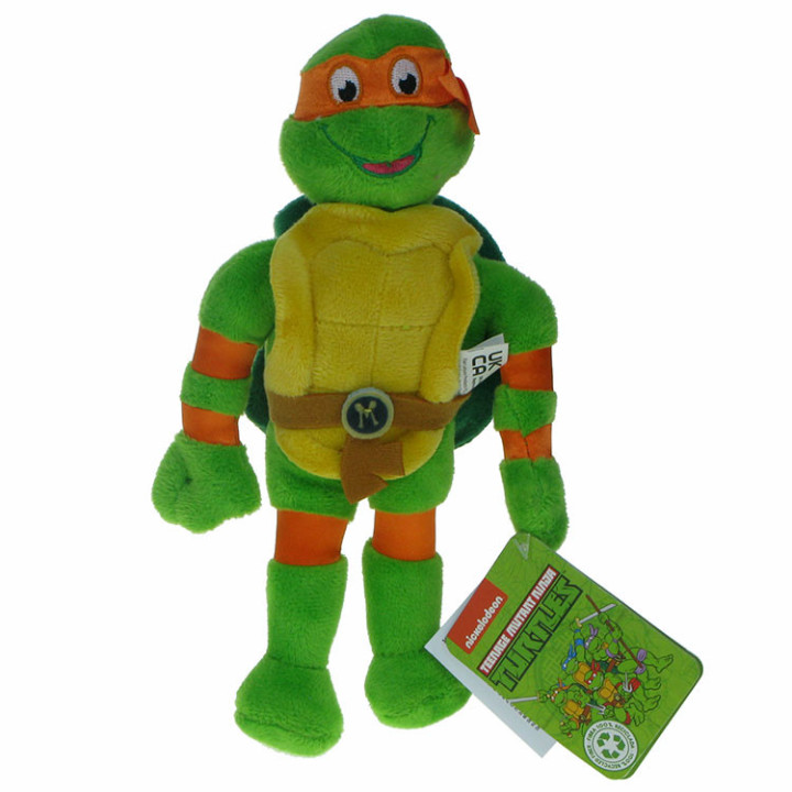 Wojownicze żółwie ninja - maskotka żółw Michelangelo 20cm