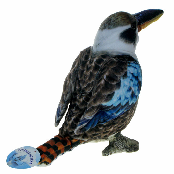Barwne Zoo: Maskotka Kukabura chichotliwa 22cm
