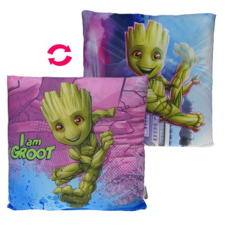 Marvel (Strażnicy Galaktyki) Groot - Dwustronna poduszka polarkowa
