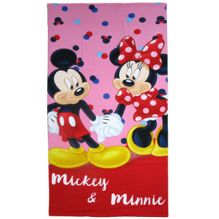 Ręcznik kąpielowy Myszka Minnie i Mickey 140cm x 70cm