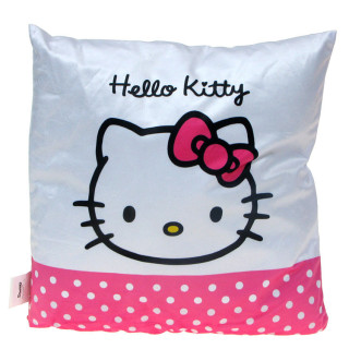 Hello Kitty - miękka welurowa poduszka