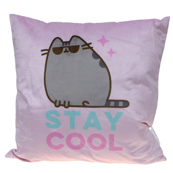 Pusheen - miękka welurowa poduszka