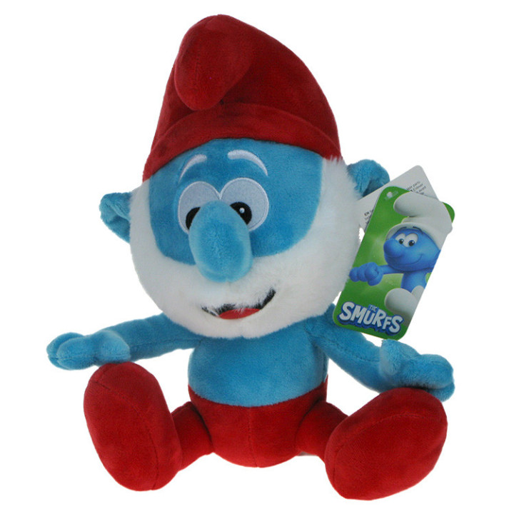 Smerfy: Wielki Film - maskotka pluszowa Papa Smerf 27cm