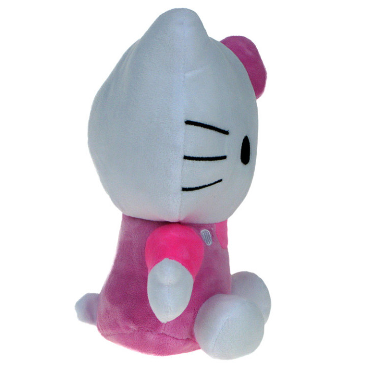 Hello Kitty and Friends - maskotka kotka Hello Kitty 23cm ciemnoróżowa