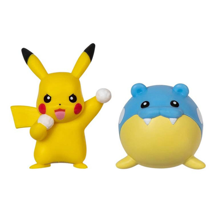 Pokemon - komplet 2 figurek - 48108 Pikachu + Spheal
