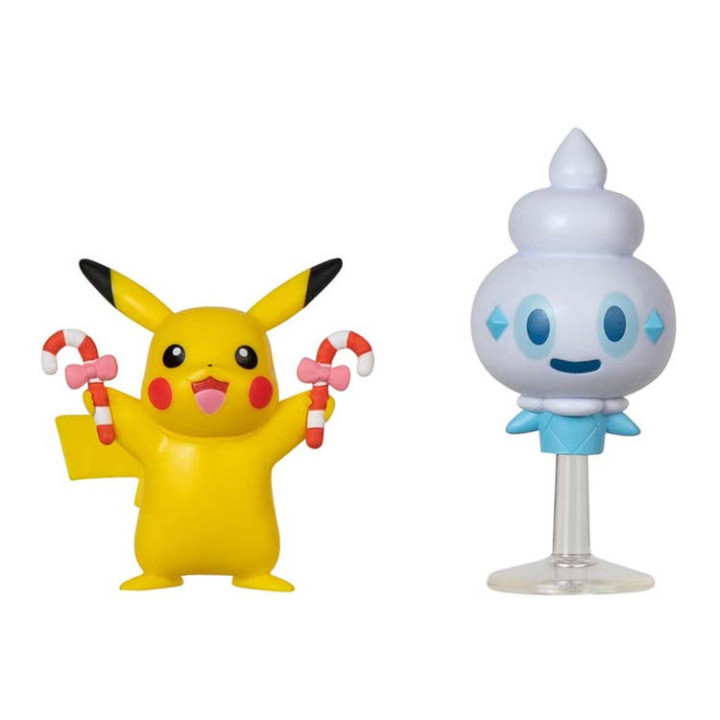 Pokemon - komplet 2 figurek - 48107 Pikachu + Vanillite