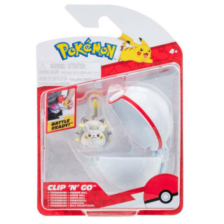Pokemon - figurka+kula - Clip'n'go - Togedemaru + Premier Ball