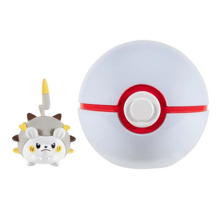 Pokemon - figurka+kula - Clip'n'go - Togedemaru + Premier Ball
