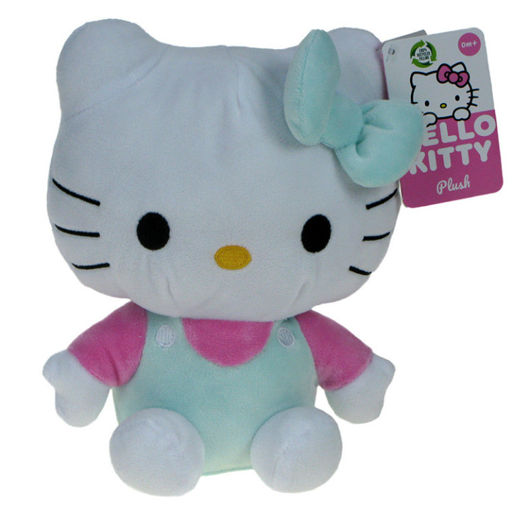 Hello Kitty and Friends - maskotka kotka Hello Kitty 23cm miętowa