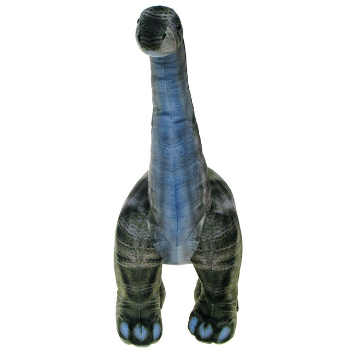 Barwne Prehistoryczne Zoo: Maskotka dinozaur Brontozaur 40cm
