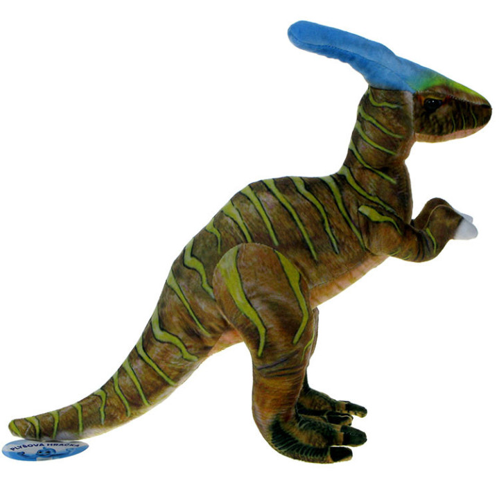Barwne Prehistoryczne Zoo: Maskotka dinozaur Parazaurolof 32cm