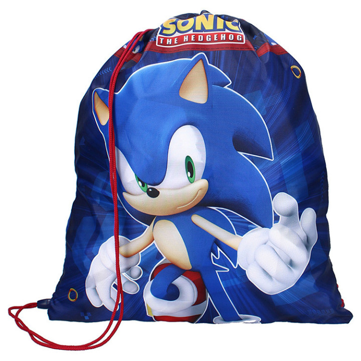 Worek sportowy, na plecy, dla dzieci - Sonic the Hedgehog (155-01304)