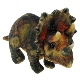 Barwne Prehistoryczne Zoo: Maskotka dinozaur Triceratops 47cm