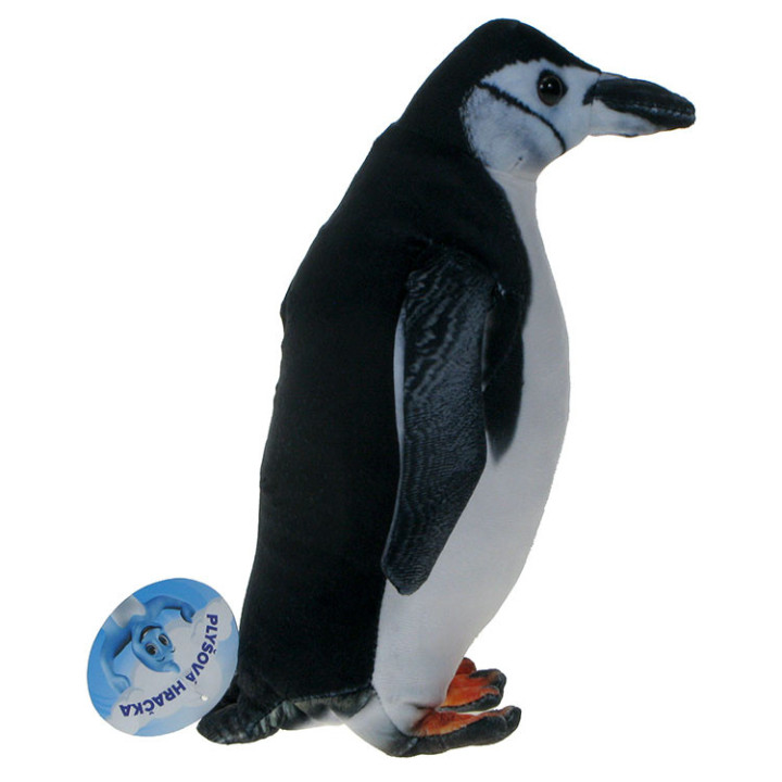 Barwne Zoo: Maskotka pingwin maskowy, arktyczny 25cm