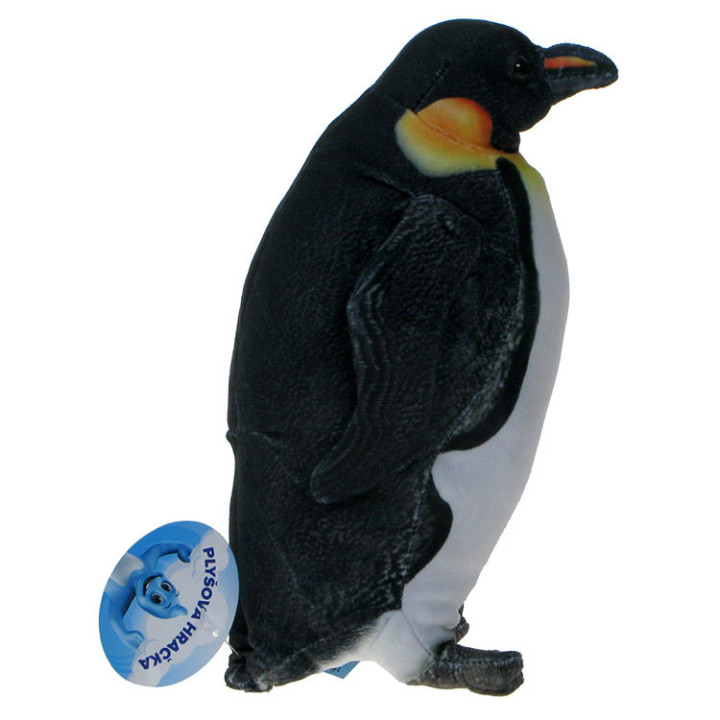 Barwne Zoo: Maskotka pingwin cesarski 25cm