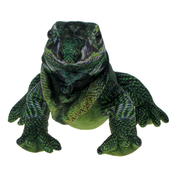 Barwne Zoo: Maskotka iguana, jaszczurka, legwan zielony, 60cm