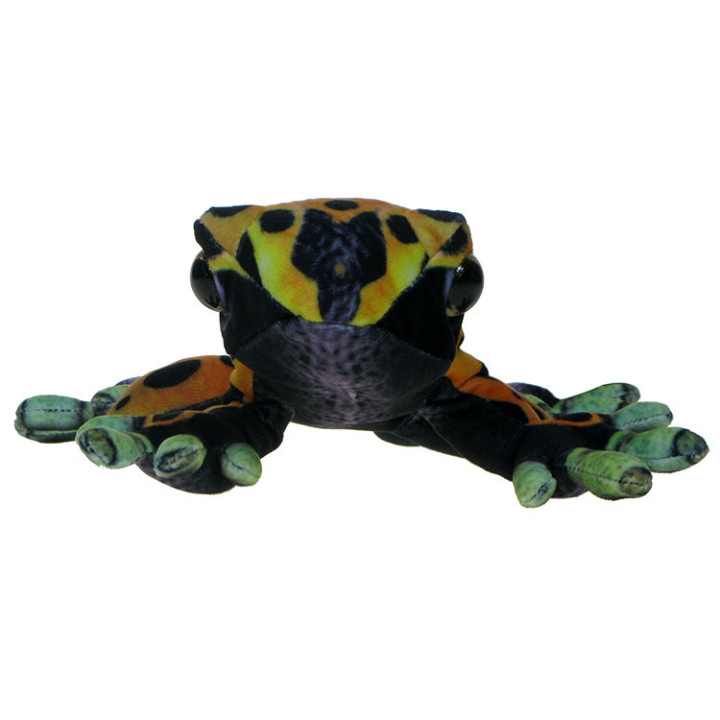 Barwne Zoo: Maskotka Żaba (drzewołaz żółtopasy) 20cm