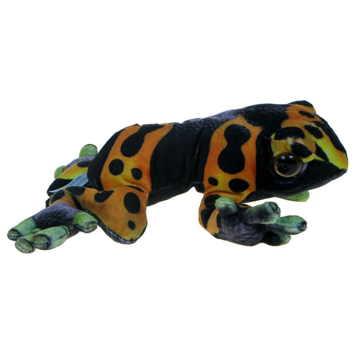 Barwne Zoo: Maskotka Żaba (drzewołaz żółtopasy) 20cm