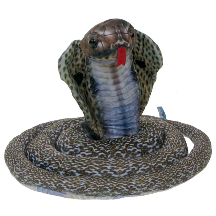 Barwne Zoo: Maskotka Wąż Kobra 180cm