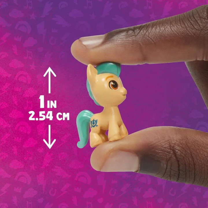 My Little Pony (Nowe pokolenie) - mini world magic: zestaw scena z breloczkiem: Hitch Trailblazer
