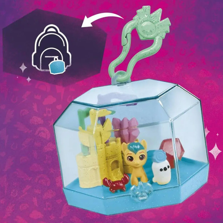 My Little Pony (Nowe pokolenie) - mini world magic: zestaw scena z breloczkiem: Hitch Trailblazer