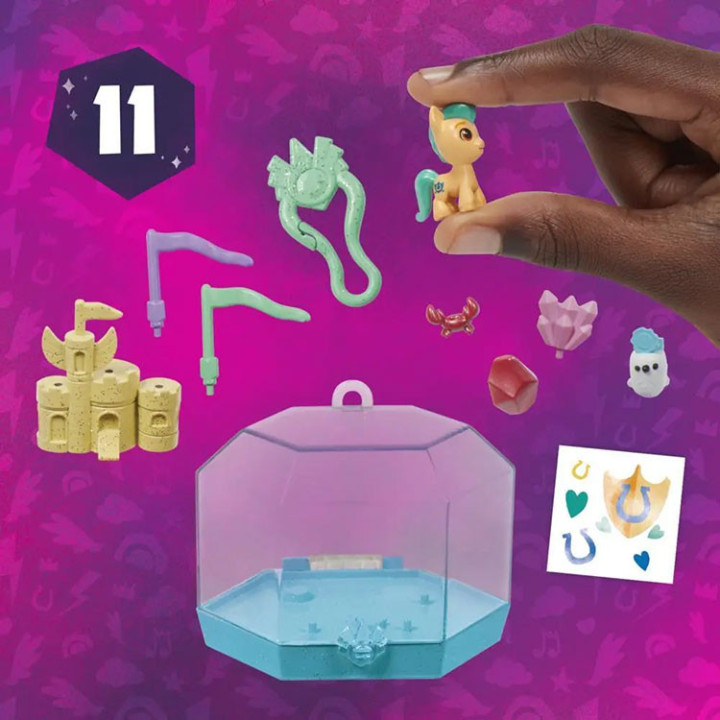 My Little Pony (Nowe pokolenie) - mini world magic: zestaw scena z breloczkiem: Hitch Trailblazer