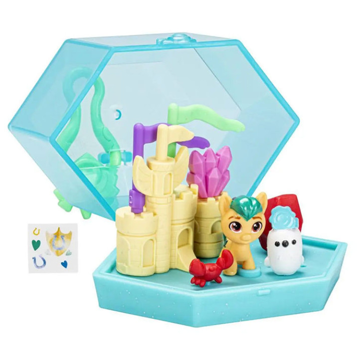 My Little Pony (Nowe pokolenie) - mini world magic: zestaw scena z breloczkiem: Hitch Trailblazer