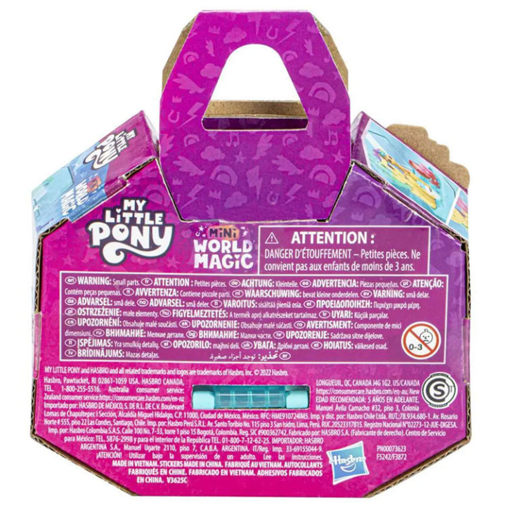 My Little Pony (Nowe pokolenie) - mini world magic: zestaw scena z breloczkiem: Hitch Trailblazer