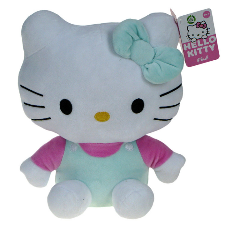 Hello Kitty and Friends - maskotka kotka Hello Kitty 30cm miętowa
