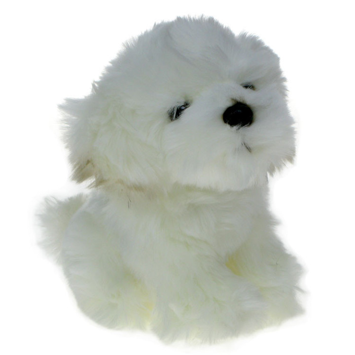Maskotka Piesek Maltańczyk 18cm