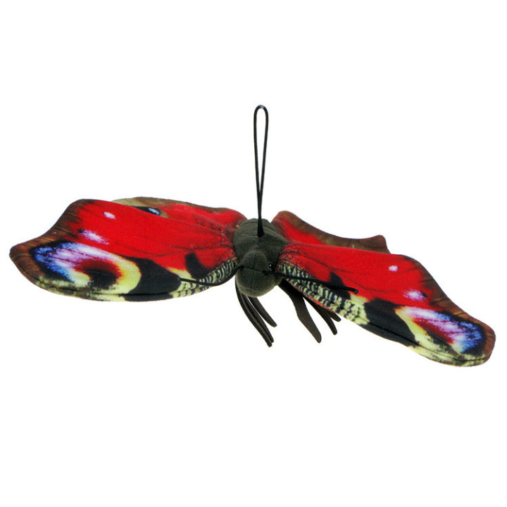 Pluszowe Zoo: Maskotka Motyl (Rusałka pawik) 23cm x 15cm