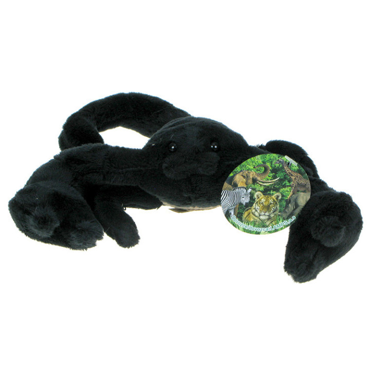 Pluszowe ZOO: Maskotka Skorpion cesarski (czarny) 24cm